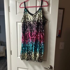 Sequin Multicolor Dress